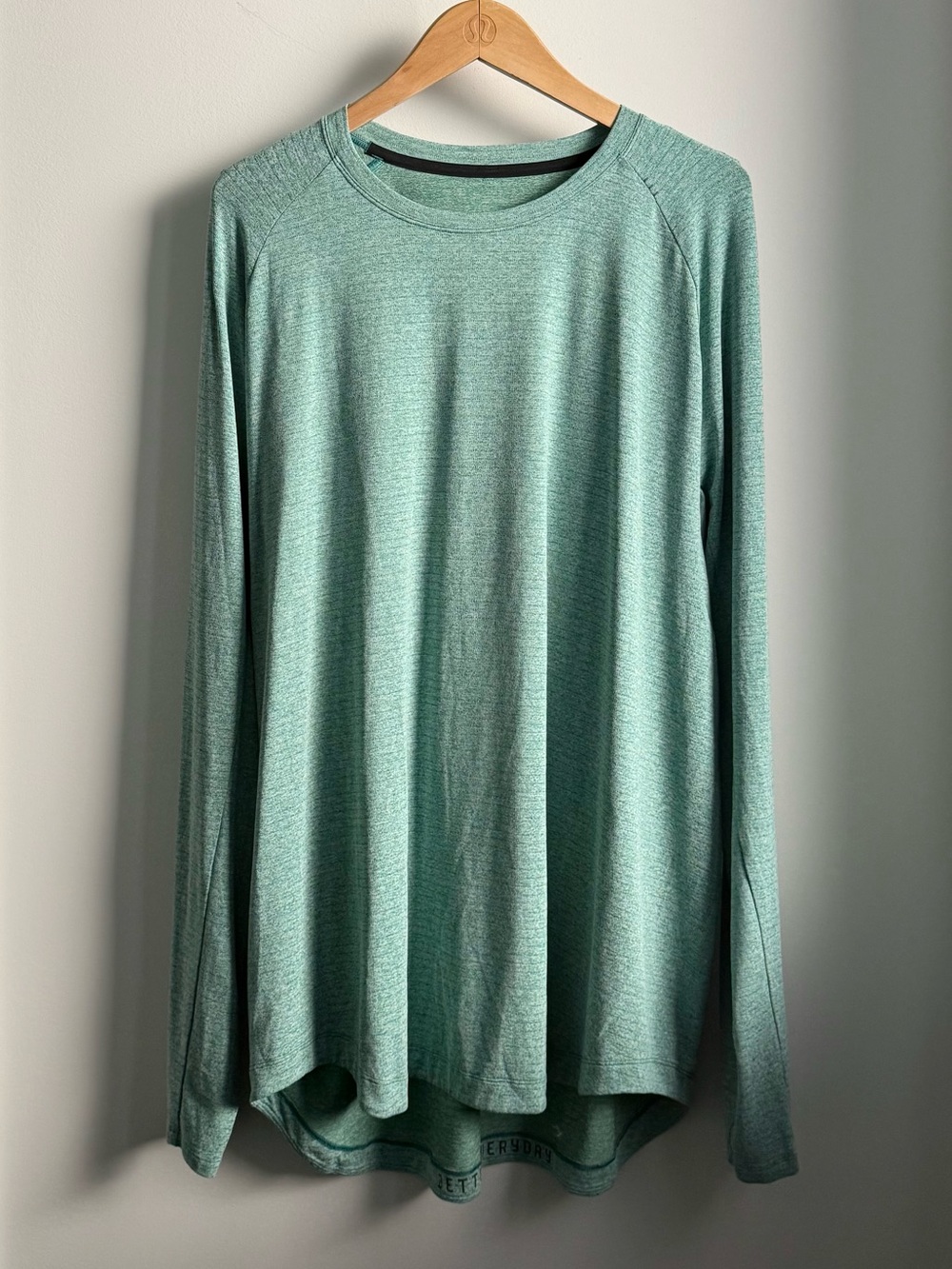 lululemon drysense long sleeve teal
